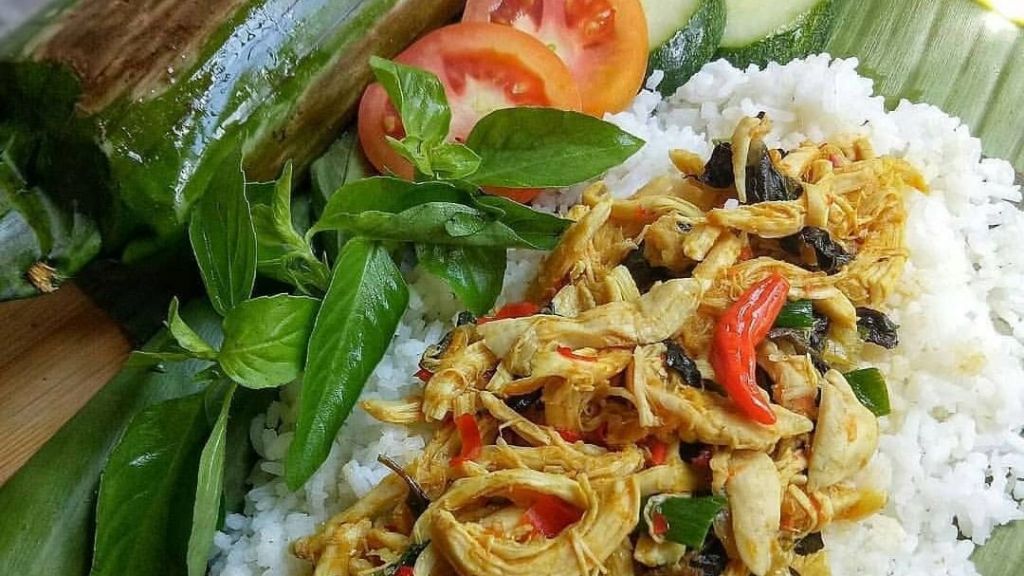 Nasi Bakar Ayam